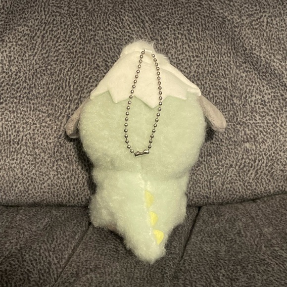 Pochacco x Dinosaur Cosplay Costume Plush Keychain - Picture 9 of 10